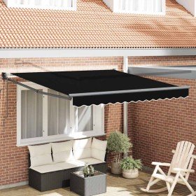 Toldo Negro 300 x 250 x 165 cm Poliéster en Toldos | Comprar online en Foru.es