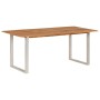 Mesa de comedor de madera maciza de acacia 180x90x76 cm en Mesas de comedor | Comprar online en Foru.es