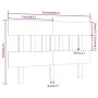 Cabecero de cama madera maciza de pino negro 143,5x3x81 cm de vidaXL, Cabeceros y pies de cama - Ref: Foro24-819124, Precio: ...
