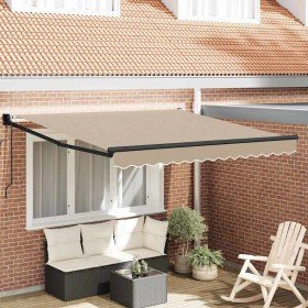 Toldo Beige 300 x 250 x 165 cm Poliéster en Toldos | Comprar online en Foru.es