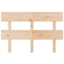 Cabecero de cama madera maciza de pino 124x3x81 cm de vidaXL, Cabeceros y pies de cama - Ref: Foro24-819060, Precio: 28,17 €,...
