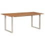 Mesa de comedor de madera maciza de acacia 180x90x76 cm en Mesas de comedor | Comprar online en Foru.es