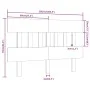 Cabecero de cama madera maciza de pino 138,5x3x81 cm de vidaXL, Cabeceros y pies de cama - Ref: Foro24-819115, Precio: 45,76 ...
