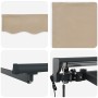 Toldo Retráctil Beige 300 x 250 cm Poliéster y metal en Toldos | Comprar online en Foru.es