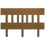 Honey brown solid pine wood bed headboard 183.5x3x81cm by vidaXL, Headboards and footboards - Ref: Foro24-819138, Price: 32,8...