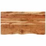 Mesa de comedor de madera maciza de acacia 154x80x76 cm en Mesas de comedor | Comprar online en Foru.es