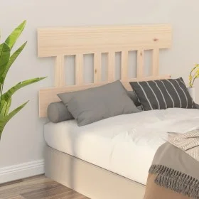 Bettkopfteil aus massivem Kiefernholz, 123,5 x 3 x 81 cm von vidaXL, Kopf- und Fußteile - Ref: Foro24-819110, Preis: 31,93 €,...