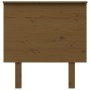 Cabecero de cama madera maciza de pino marrón miel 79x6x82,5 cm de vidaXL, Cabeceros y pies de cama - Ref: Foro24-819148, Pre...