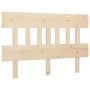 Cabecero de cama madera maciza de pino 163,5x3x81 cm de vidaXL, Cabeceros y pies de cama - Ref: Foro24-819130, Precio: 40,95 ...