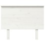 Cabecero de cama madera maciza de pino blanco 104x6x82,5 cm de vidaXL, Cabeceros y pies de cama - Ref: Foro24-819156, Precio:...