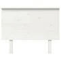 Cabecero de cama madera maciza de pino blanco 104x6x82,5 cm de vidaXL, Cabeceros y pies de cama - Ref: Foro24-819156, Precio:...