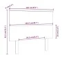 Cabecero de cama madera maciza de pino blanco 104x6x82,5 cm de vidaXL, Cabeceros y pies de cama - Ref: Foro24-819156, Precio:...