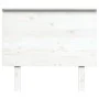 Cabecero de cama madera maciza de pino blanco 94x6x82,5 cm de vidaXL, Cabeceros y pies de cama - Ref: Foro24-819151, Precio: ...