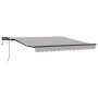 Toldo Retráctil Manual Gris claro 300 x 250 cm tela en Toldos | Comprar online en Foru.es