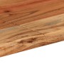 Mesa de comedor de madera maciza de acacia 140x70x76 cm en Mesas de comedor | Comprar online en Foru.es