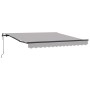 Toldo Retráctil Gris Claro 300 x 250 cm Tela y Aluminio en Toldos | Comprar online en Foru.es