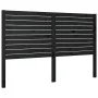 Bettkopfteil aus massivem schwarzem Kiefernholz, 126 x 4 x 100 cm von vidaXL, Kopf- und Fußteile - Ref: Foro24-819014, Preis:...