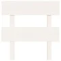 Cabecero de cama madera maciza de pino blanco 103,5x3x81 cm de vidaXL, Cabeceros y pies de cama - Ref: Foro24-819056, Precio:...