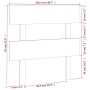 Cabecero de cama madera maciza de pino blanco 103,5x3x81 cm de vidaXL, Cabeceros y pies de cama - Ref: Foro24-819056, Precio:...