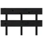 Cabecero de cama madera maciza de pino negro 144x3x81 cm de vidaXL, Cabeceros y pies de cama - Ref: Foro24-819074, Precio: 27...