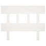 Cabecero de cama madera maciza de pino blanco 95,5x3x81 cm de vidaXL, Cabeceros y pies de cama - Ref: Foro24-819101, Precio: ...