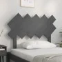 Bettkopfteil aus massivem grauem Kiefernholz, 104 x 3 x 80,5 cm von vidaXL, Kopf- und Fußteile - Ref: Foro24-819207, Preis: 3...
