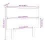 Cabecero de cama madera maciza de pino marrón miel 104x6x82,5cm de vidaXL, Cabeceros y pies de cama - Ref: Foro24-819158, Pre...