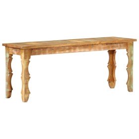 Banco de madera maciza reciclada 110x35x45 cm en Bancos para recibidores y almacenamiento | Comprar online en Foru.es