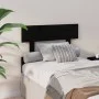 Bettkopfteil aus massivem schwarzem Kiefernholz, 103,5 x 3 x 100 cm von vidaXL, Kopf- und Fußteile - Ref: Foro24-819059, Prei...