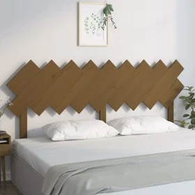 Honey brown pine solid wood bed headboard 178x3x80.5 cm by vidaXL, Headboards and footboards - Ref: Foro24-819238, Price: 36,...