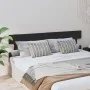 Cabecero de cama madera maciza de pino negro 184x3x81 cm de vidaXL, Cabeceros y pies de cama - Ref: Foro24-819089, Precio: 31...