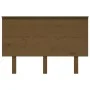 Bettkopfteil aus massivem Kiefernholz in Honigbraun, 124 x 6 x 82,5 cm von vidaXL, Kopf- und Fußteile - Ref: Foro24-819163, P...