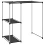 Estantería sobre lavadora hierro negro 87x55x90,5 cm de vidaXL, Toalleros - Ref: Foro24-343145, Precio: 22,91 €, Descuento: %