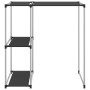 Estantería sobre lavadora hierro negro 87x55x90,5 cm de vidaXL, Toalleros - Ref: Foro24-343145, Precio: 22,91 €, Descuento: %