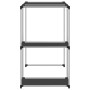 Estantería sobre lavadora hierro negro 87x55x90,5 cm de vidaXL, Toalleros - Ref: Foro24-343145, Precio: 22,91 €, Descuento: %