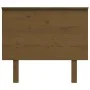 Bettkopfteil aus massivem Kiefernholz in Honigbraun, 94 x 6 x 82,5 cm von vidaXL, Kopf- und Fußteile - Ref: Foro24-819153, Pr...