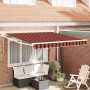 Toldo Naranja y Marrón 350 x 250 x 165 cm Poliéster en Toldos | Comprar online en Foru.es