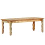 Mesa de centro de madera maciza reciclada 110x50x40 cm en Mesas de centro | Comprar online en Foru.es