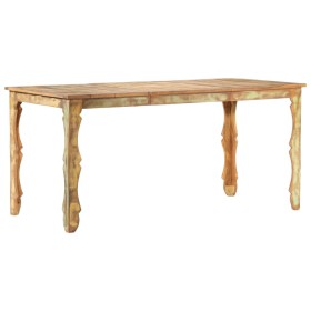 Mesa de comedor de madera maciza reciclada 160x80x76 cm en Mesas de comedor | Comprar online en Foru.es