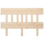Cabecero de cama madera maciza de pino 153,5x3x81 cm de vidaXL, Cabeceros y pies de cama - Ref: Foro24-819125, Precio: 40,32 ...