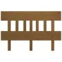 Solid pine wood bed headboard honey brown 203.5x3x81 cm by vidaXL, Headboards and footboards - Ref: Foro24-819143, Price: 35,...