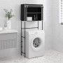 Estantería 2 niveles lavadora hierro negro 71x29,5x170,5cm de vidaXL, Toalleros - Ref: Foro24-343135, Precio: 29,17 €, Descue...