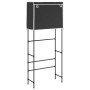 Estantería 2 niveles lavadora hierro negro 71x29,5x170,5cm de vidaXL, Toalleros - Ref: Foro24-343135, Precio: 29,17 €, Descue...