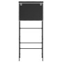Estantería 2 niveles lavadora hierro negro 71x29,5x170,5cm de vidaXL, Toalleros - Ref: Foro24-343135, Precio: 29,17 €, Descue...