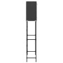 Estantería 2 niveles lavadora hierro negro 71x29,5x170,5cm de vidaXL, Toalleros - Ref: Foro24-343135, Precio: 29,17 €, Descue...