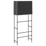 Estantería 2 niveles lavadora hierro negro 71x29,5x170,5cm de vidaXL, Toalleros - Ref: Foro24-343135, Precio: 29,17 €, Descue...