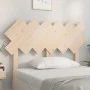 Cabecero de cama madera maciza de pino 122,5x3x80,5 cm de vidaXL, Cabeceros y pies de cama - Ref: Foro24-819210, Precio: 28,0...
