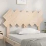 Cabecero de cama madera maciza de pino 122,5x3x80,5 cm de vidaXL, Cabeceros y pies de cama - Ref: Foro24-819210, Precio: 28,0...