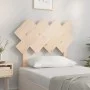Bettkopfteil aus massivem Kiefernholz, 92 x 3 x 81 cm von vidaXL, Kopf- und Fußteile - Ref: Foro24-819200, Preis: 24,20 €, Ra...