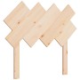 Cabecero de cama madera maciza de pino 92x3x81 cm de vidaXL, Cabeceros y pies de cama - Ref: Foro24-819200, Precio: 24,48 €, ...
